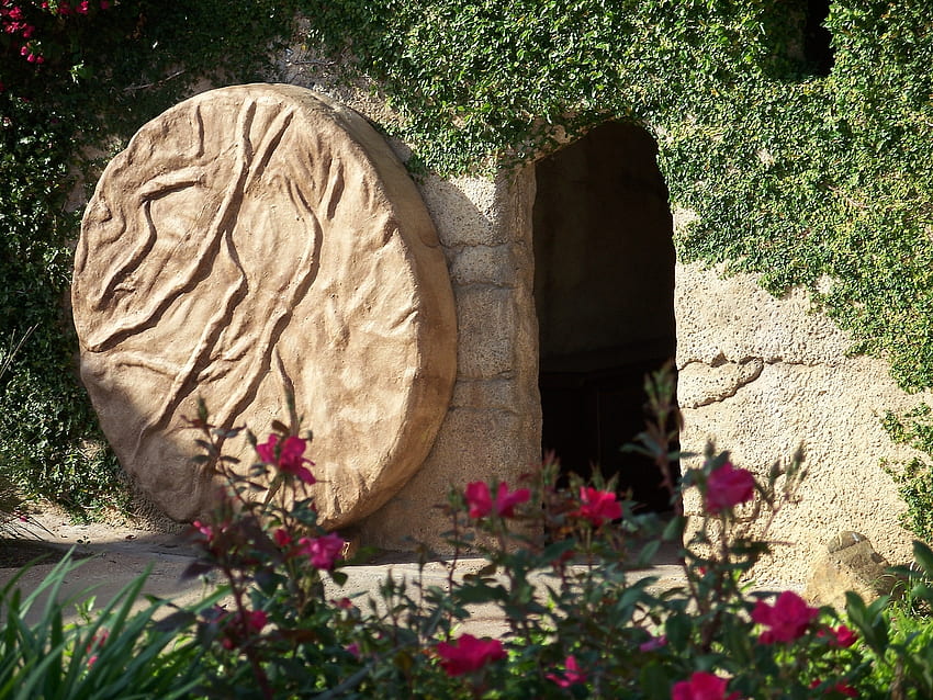 Leeres Grab von Jesus, Gott, Jesus, Grab, Christus, Ostern, Auferstehung, Evangelium HD-Hintergrundbild