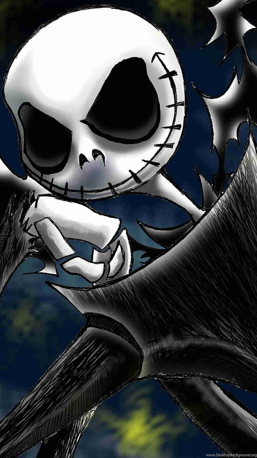 Halloween Jack Skellington iPhone 6, Halloween Jack Skeleton HD phone wallpaper