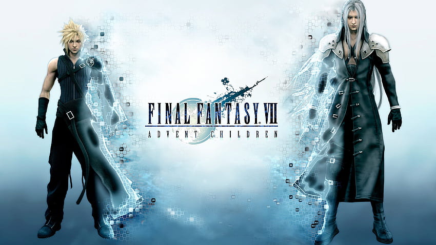 Cloud Strife e Sephiroth - Final Fantasy VII Sfondo HD