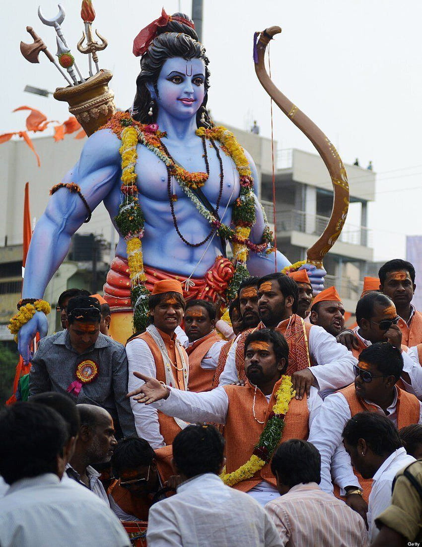 Ram Navami: 13 Oszałamiający hinduski festiwal upamiętniający narodziny Pana Ramy (). HuffPost UK News, Ram Navmi Tapeta na telefon HD