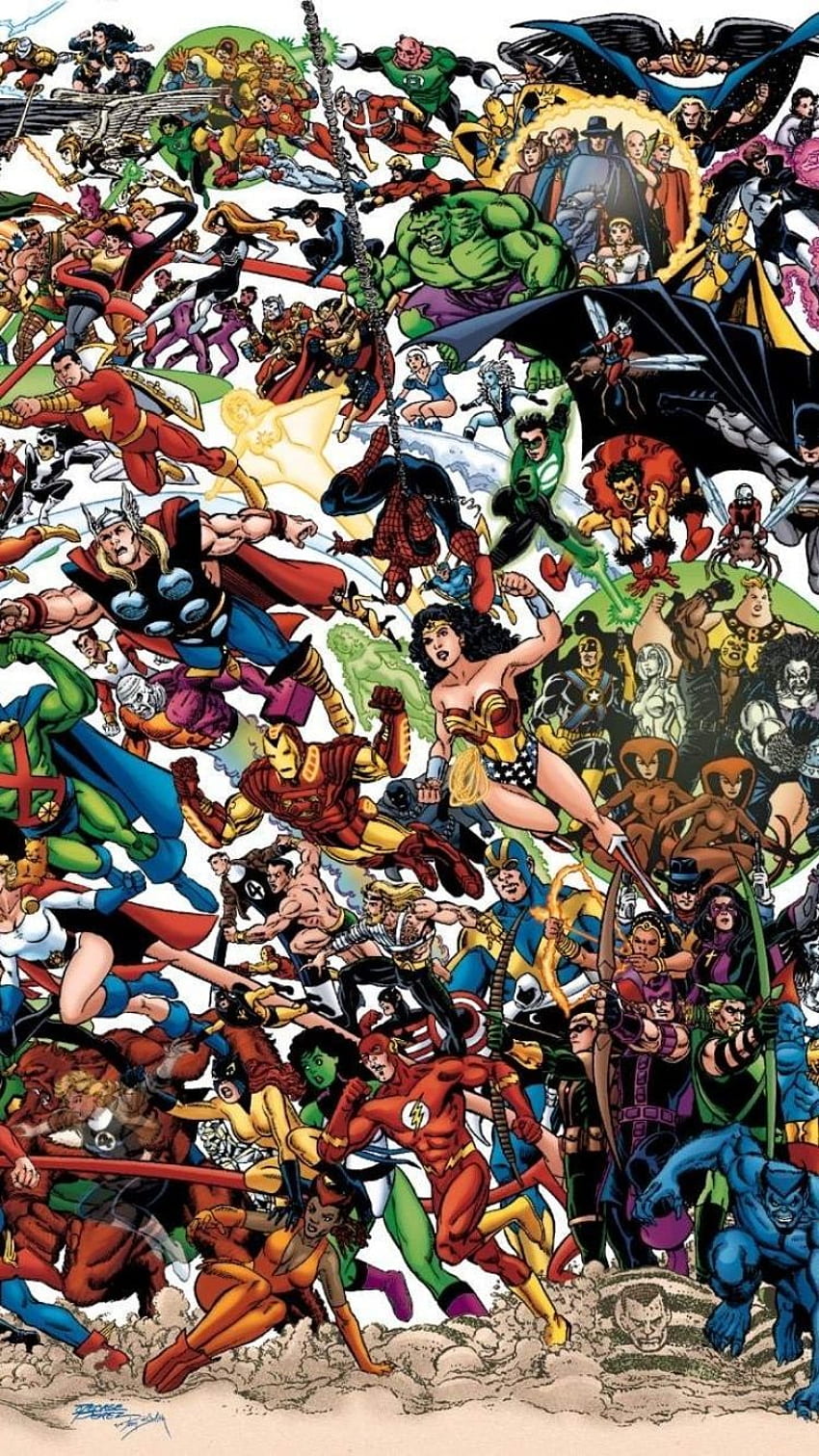 Collage - Apple iPhone 6 - - 10 . Supereroe , Marvel , Personaggio dei fumetti Marvel, Marvel e DC iPhone Sfondo del telefono HD
