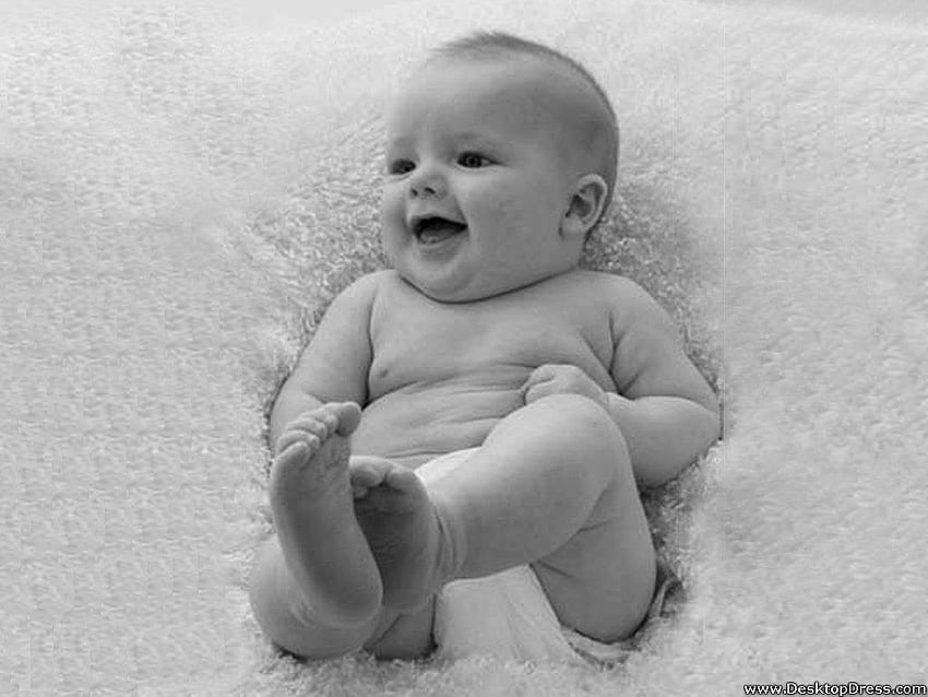 Fond de bébé mignon et câlin, riant Fond d'écran HD