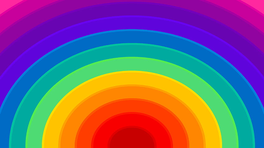 Rainbow iPhone 6, iPhone 6S, iPhone 7, абстракт, , и фон, Rainbow Hexagon HD тапет