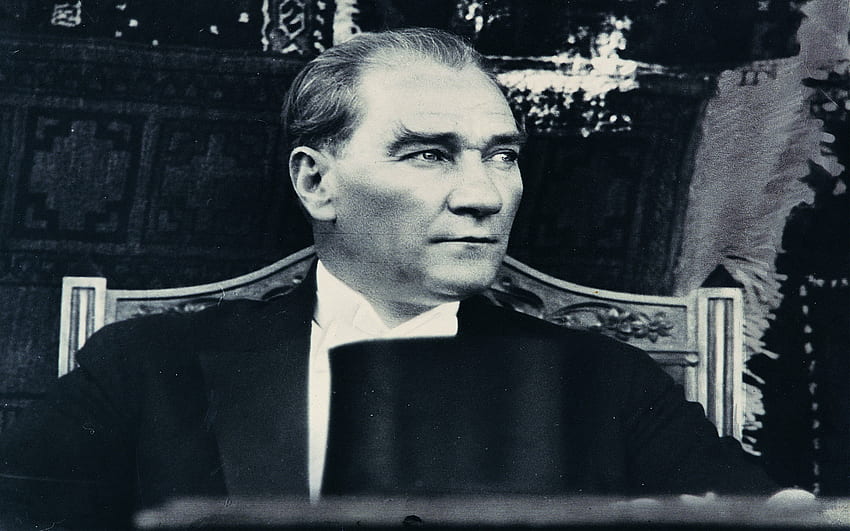 Mustafa Kemal Atatürk . Background HD wallpaper