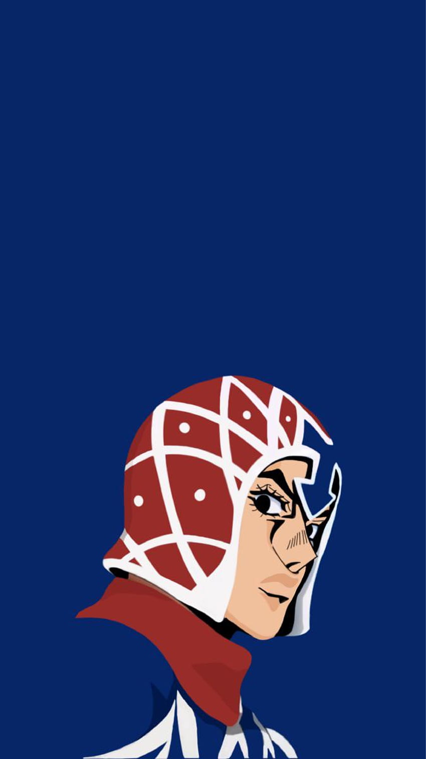 Minimalistic Guido Mista for IPhone by me: JoJo HD phone wallpaper
