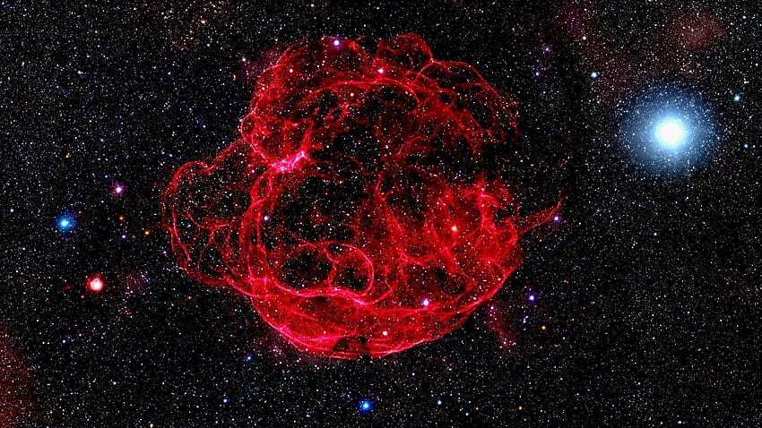 alam semesta alam semesta merah Wallpaper HD