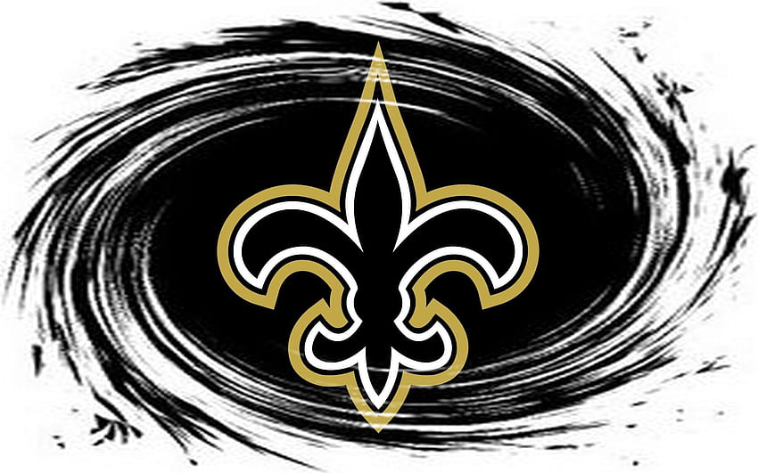 Logotipo de los Santos de Nueva Orleans de la NFL. fondo de pantalla
