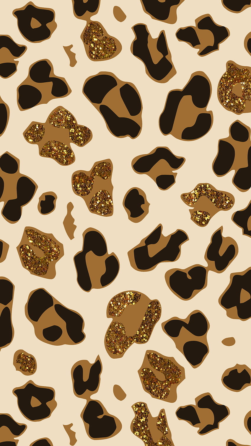 Glitter Leopard Background PNG, Cheetah Print Background PNG, Cheetah  Sublimation Design -  UK