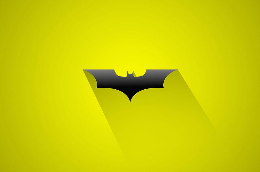 Batman Logo Art Chromebook Pixel , , Background, and, Batman Yellow HD  wallpaper | Pxfuel
