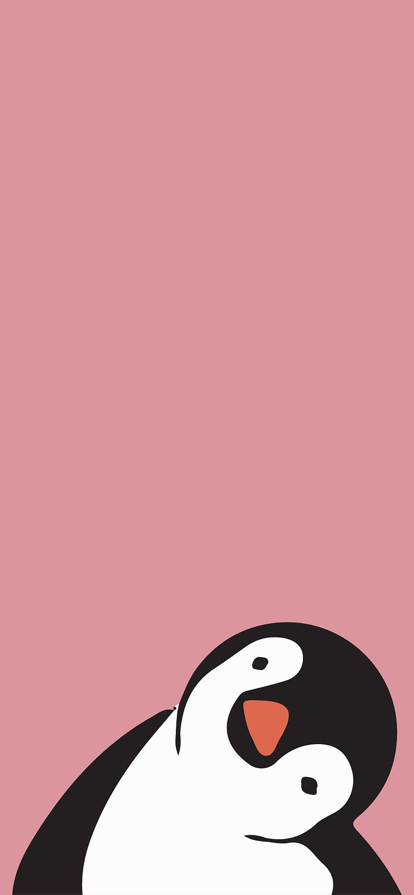 Penguin cute for phone. HeroScreen . Cute , Beautiful for iphone, iPhone tumblr aesthetic, Pink Penguin HD phone wallpaper