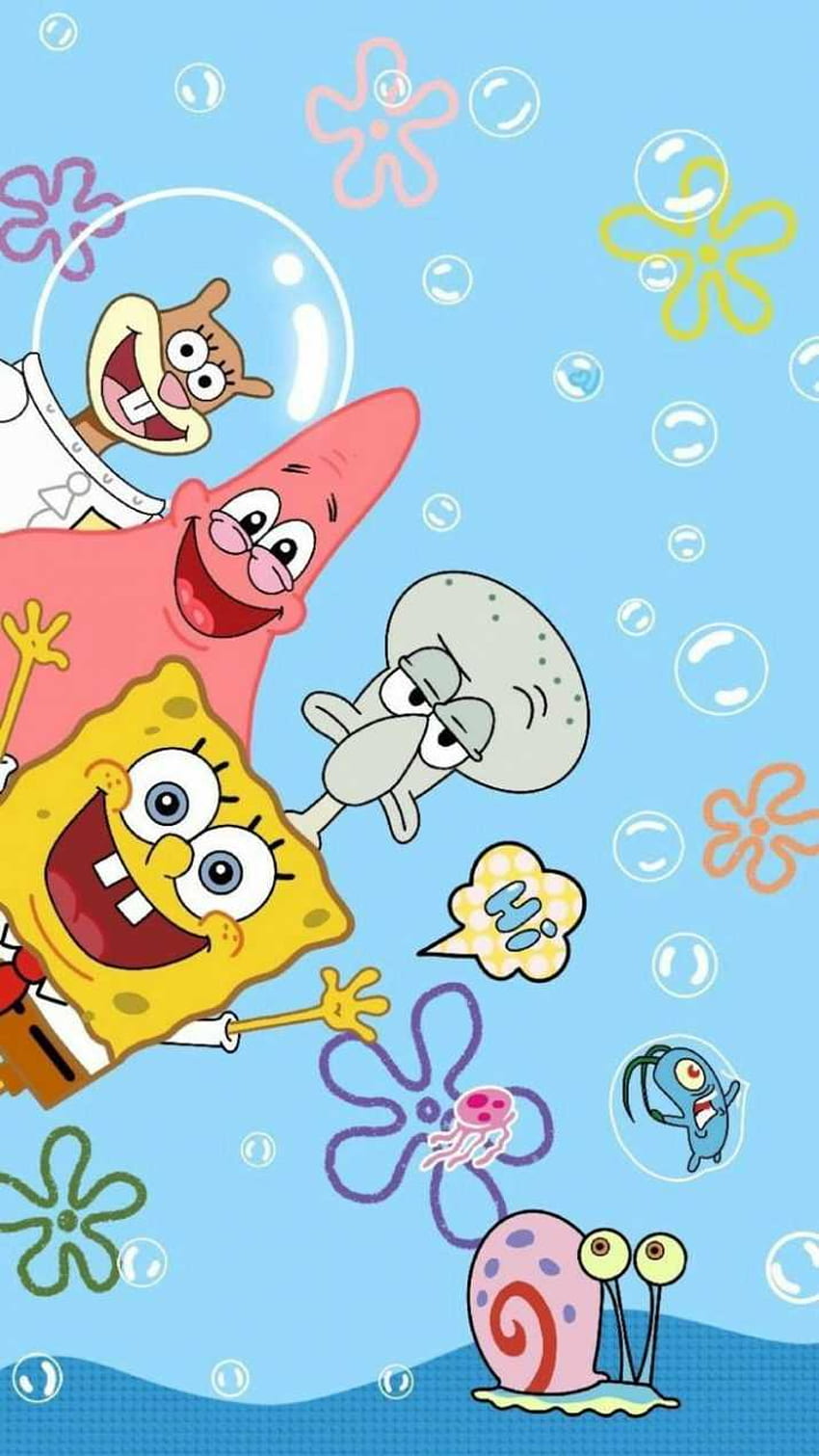 Spongebob, SpongeBob wallpaper ponsel HD