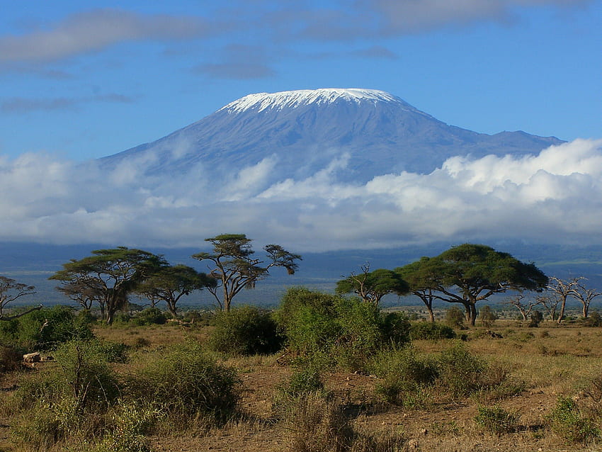 mount kilimanjoro, africa, tanzania, kilimanjoro, mountain HD wallpaper