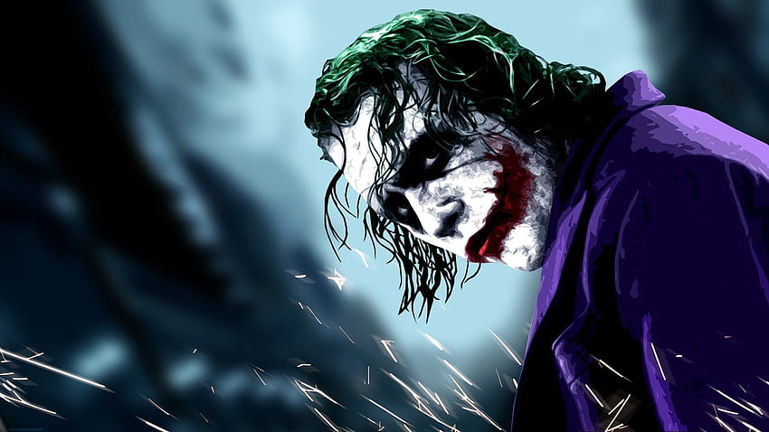 Heath Ledger as The Joker poster, Heath Ledger Joker Quotes HD ...