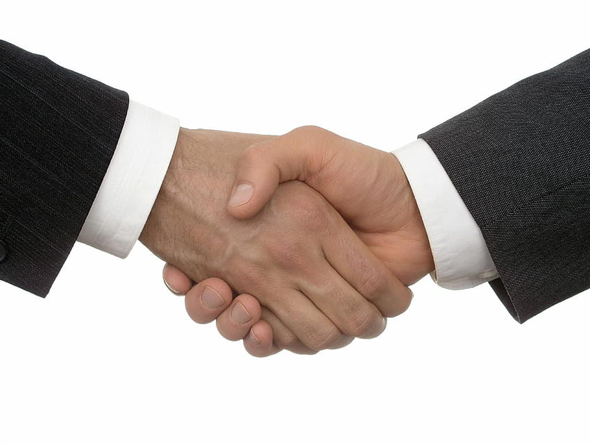 Business Handshake - & Background , Hand Shake HD wallpaper