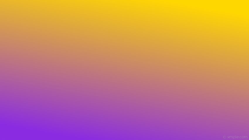 amarelo gradiente linear roxo dourado azul violeta papel de parede HD