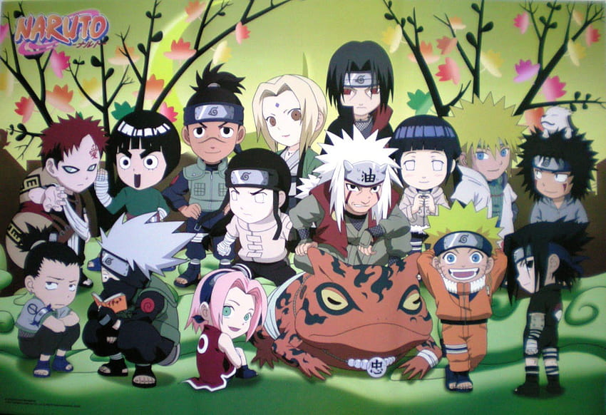 Naruto Chibi, Mignon Chibi Naruto Fond d'écran HD