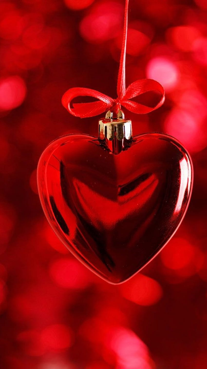 Червено сърце, любов, сърце, романтично сърце HD тапет за телефон