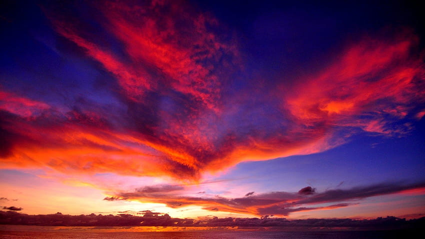 Fire Tag Page 2: Fiery Sunset Marina Boats Fire Sky, Heaven Fire HD wallpaper