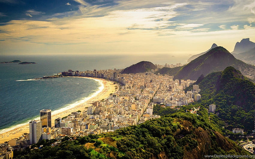 Kota Brasil Rio De Janeiro Wallpaper HD
