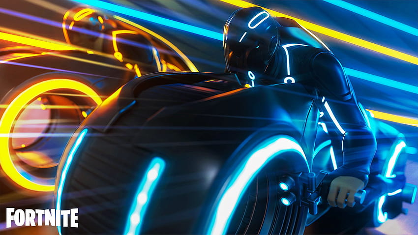 TRON Legacy Skins Arrive in Fortnite! - All Details + TRON Legacy Fortnite , Cool Neon Fortnite HD wallpaper
