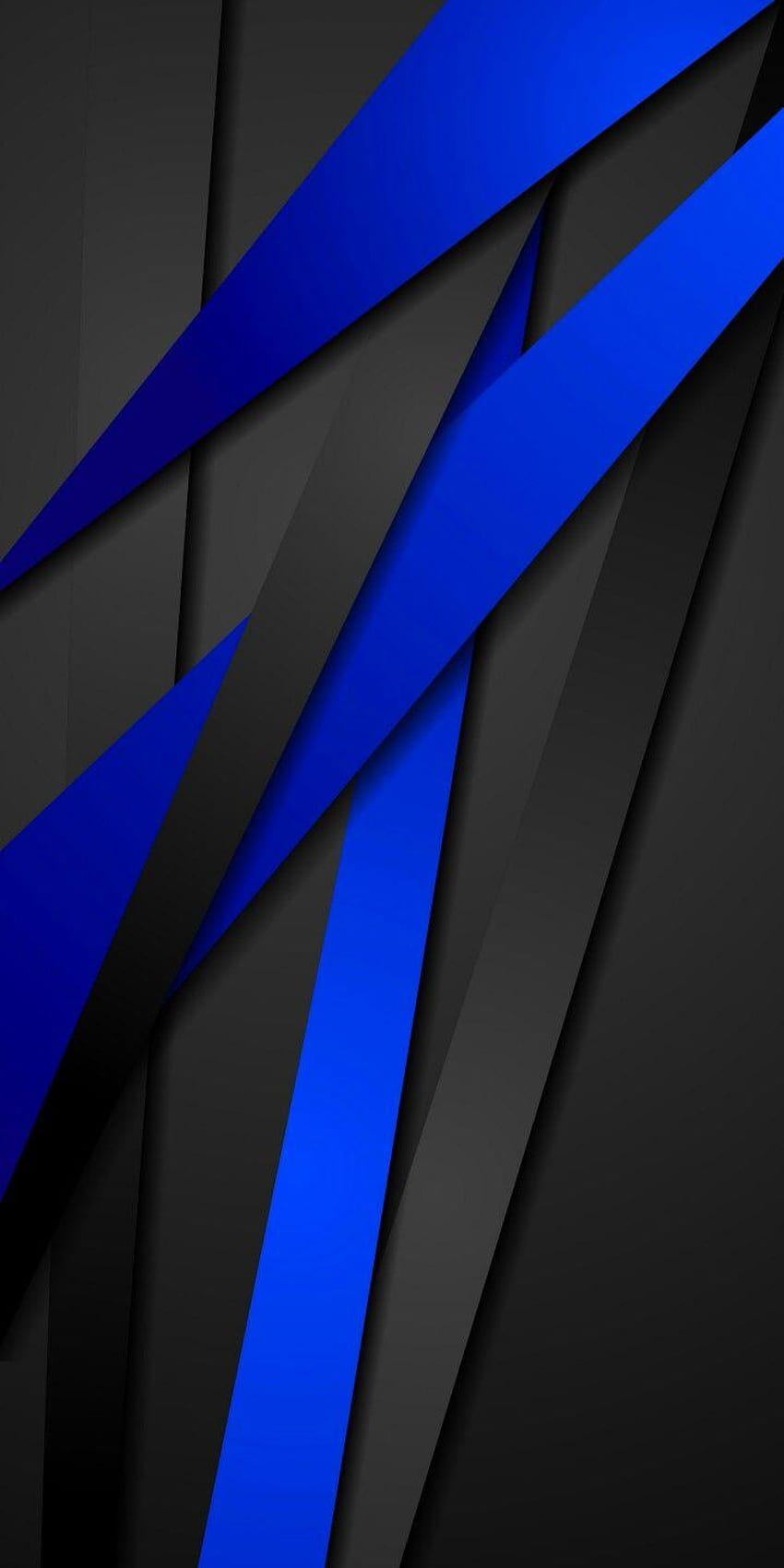 Mobile noir et bleu , Mobile bleu foncé Fond d'écran de téléphone HD
