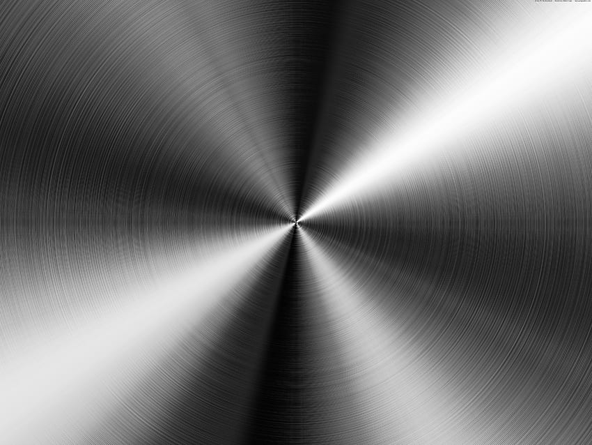 Radial stainless steel background, Brushed Steel HD wallpaper