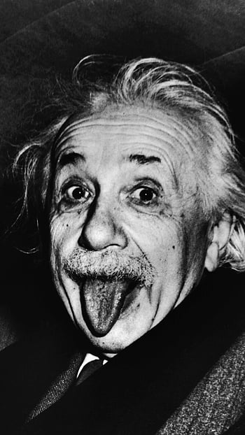 Albert Einstein Muscle White tattoo men males humor funny science ...