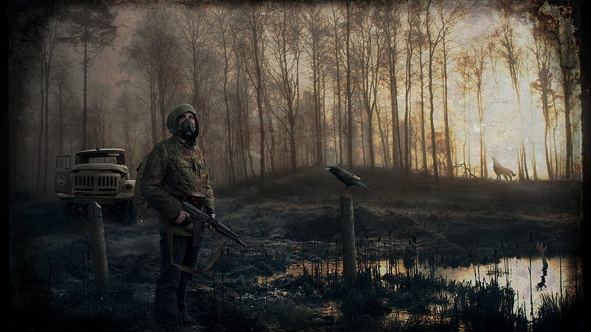 Post-Apokalypse, Apokalypse-Überlebender HD-Hintergrundbild