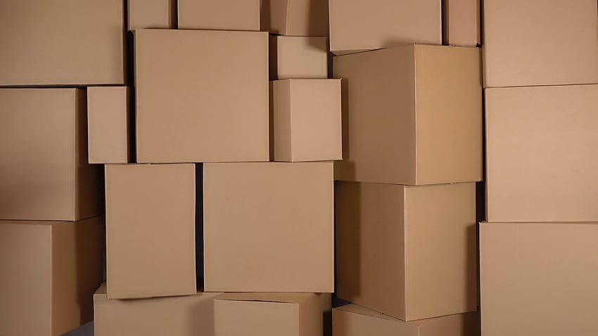 Cardboard Boxes HD wallpaper