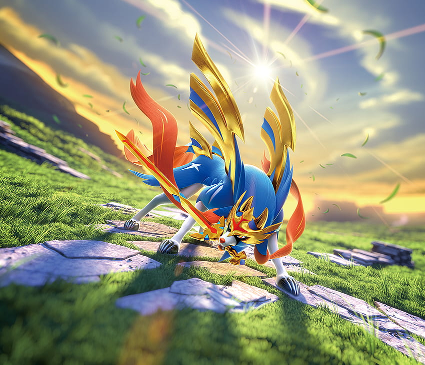 Pokémon Sword & Shield Zacian - du légendaire Pokémon Zacian de l'ensemble TCG. Cool pokemon , Pokemon , Pokemon , Zacian et Zamazenta Fond d'écran HD