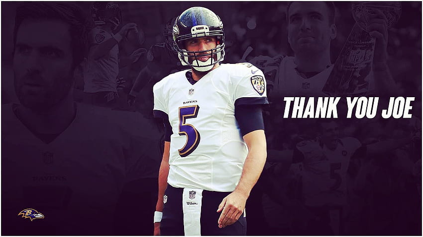 Reposting since it's now official. Thank you Joe Flacco, the best HD wallpaper
