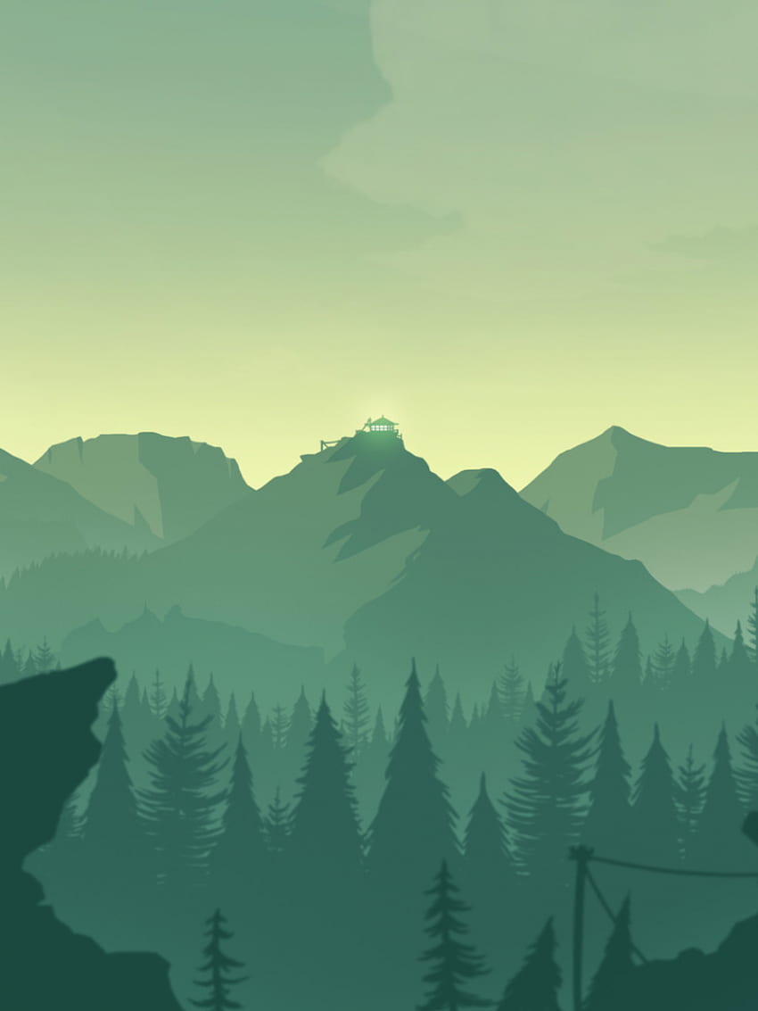 Blue Firewatch teahubio [] for your , Mobile & Tablet. Explore Firewatch Green . Green Green Green, Green Green Green Lmage, Green HD phone wallpaper