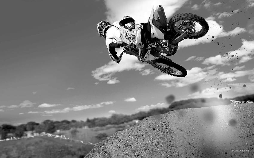 Dirt Bikes black and white . Motocross bikes, Dirt bikes, Motocross HD wallpaper