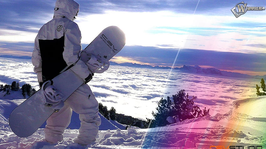 fondo de pantalla de snowboard 1920x1080