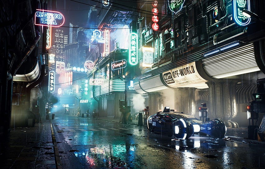 Render, Fan art, Unreal Engine 4, Blade Runner for , section рендеринг HD wallpaper