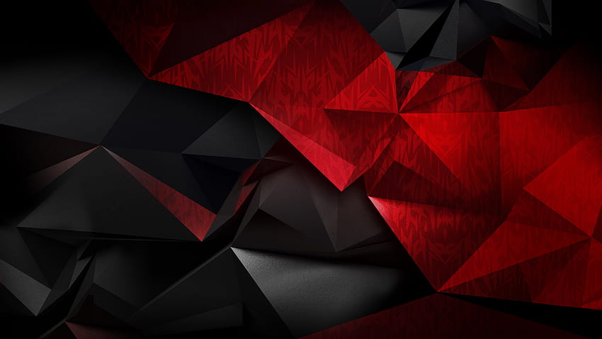 Acer Gaming, jogador vermelho e preto papel de parede HD
