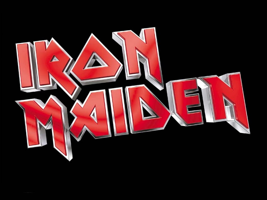 Iron Maiden, maiden, музика, лого, желязо HD тапет