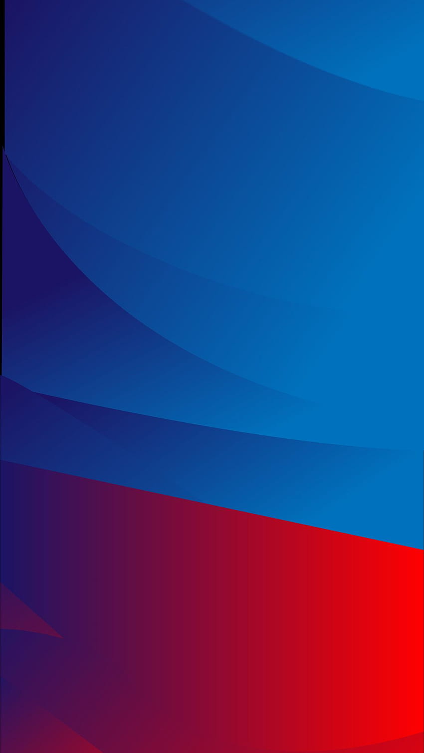 Vermelho e azul, cor azul, papel de parede colorido Papel de parede de celular HD