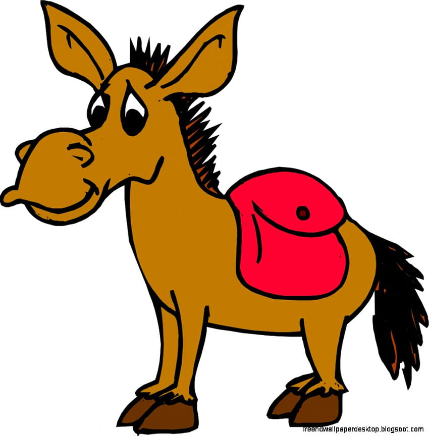 cartoon mule clipart donkeys