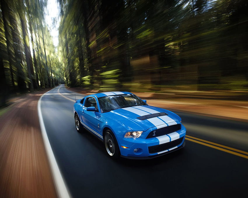 Ford Mustang, Shelby GT500, Cabriolet - / Arrière-plan Fond d'écran HD