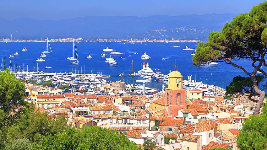 THE Best Marinas and Ports of Saint Tropez HD wallpaper