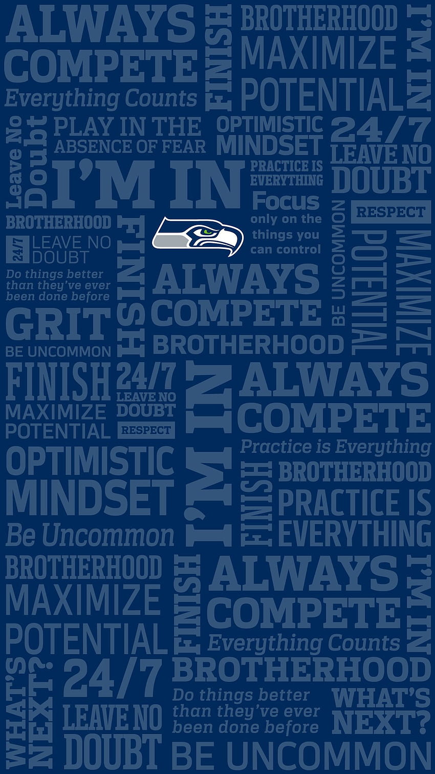 Seattle Seahawks . Seattle Seahawks, NFL 1 HD phone wallpaper