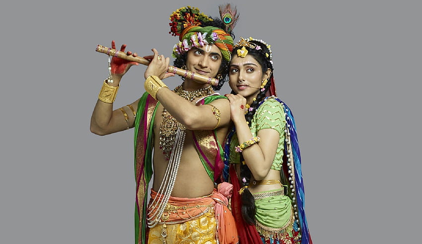 Indyjski program telewizyjny Radha Krishna, serial Radha Krishna Tapeta HD