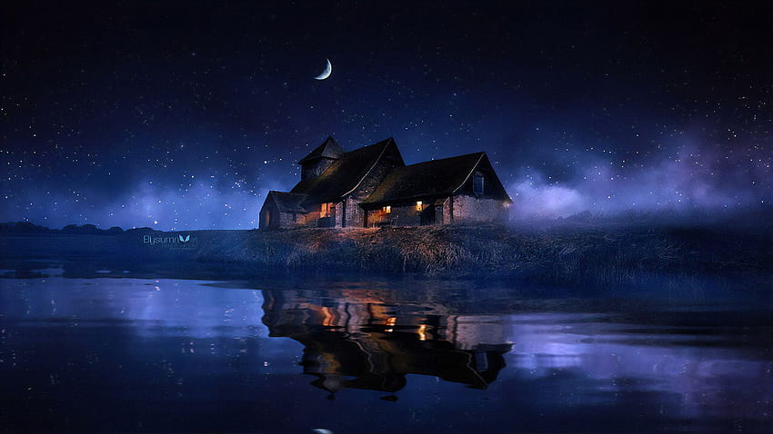 The House By The Lake Laptop Full HD wallpaper