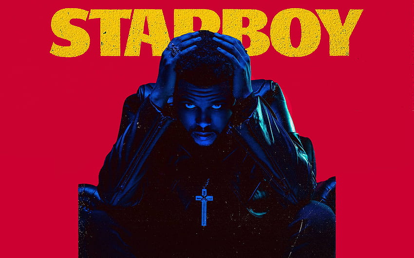 The Weeknd - Starboy (ganador del premio Grammy) « Kanye West fondo de pantalla