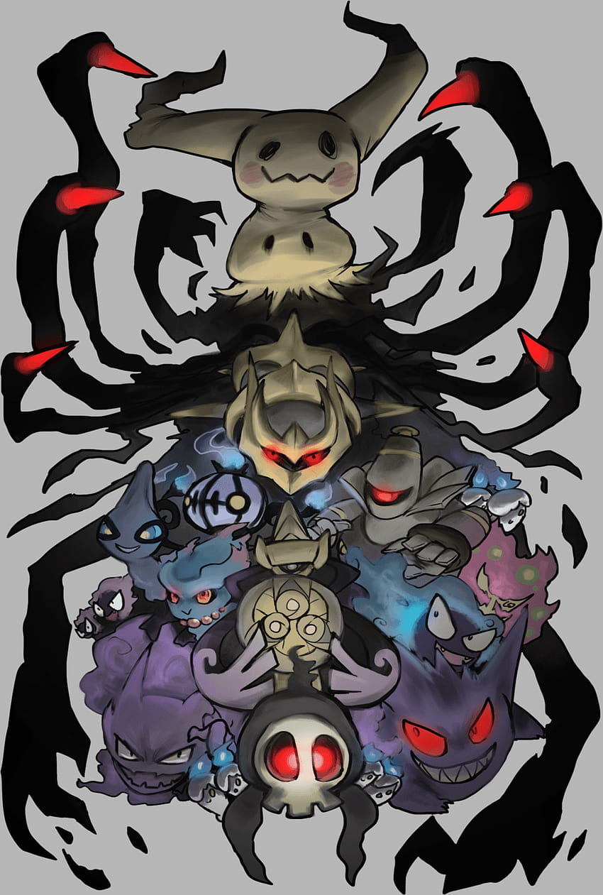 Tipe Pokemon, Pokemon Hantu Lucu wallpaper ponsel HD