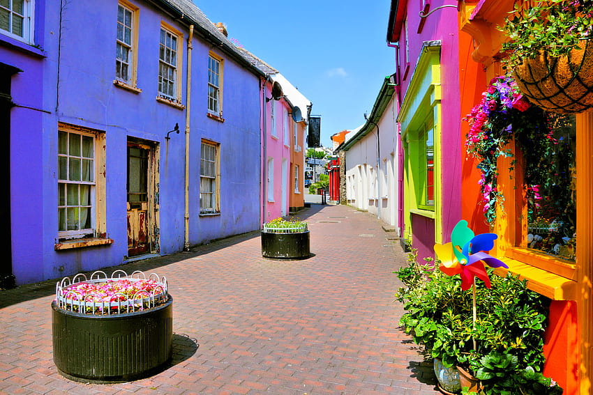 The Most Beautiful Towns in Ireland, County Cork Ireland HD wallpaper
