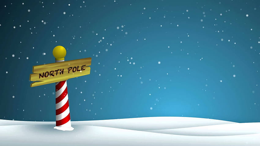 Santa At The North Pole, Christmas North Pole HD wallpaper