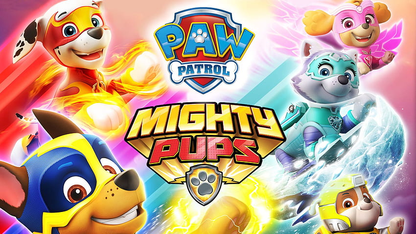 Гледайте The Backyardigans сезон 1, Paw Patrol Mighty Pups HD тапет