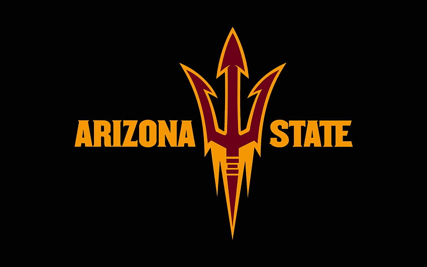 Universidade Estadual do Arizona, logotipo da Universidade do Arizona papel de parede HD